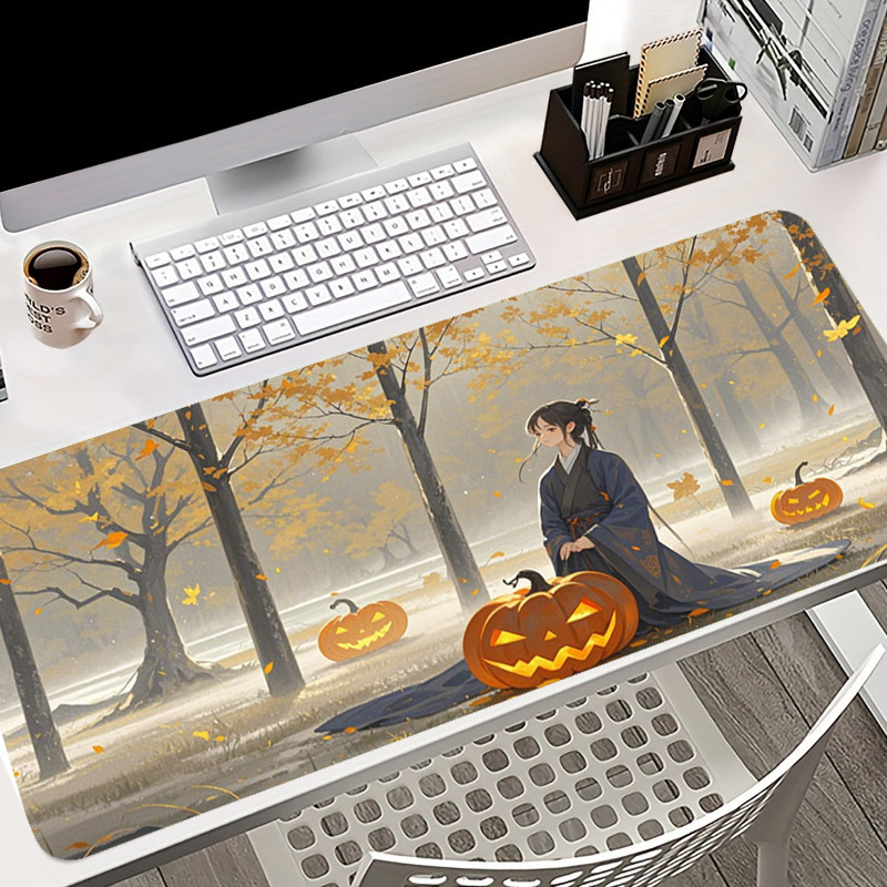 Desk Setup Office - CIFBUY Mouse Pad Premium Rubber Base