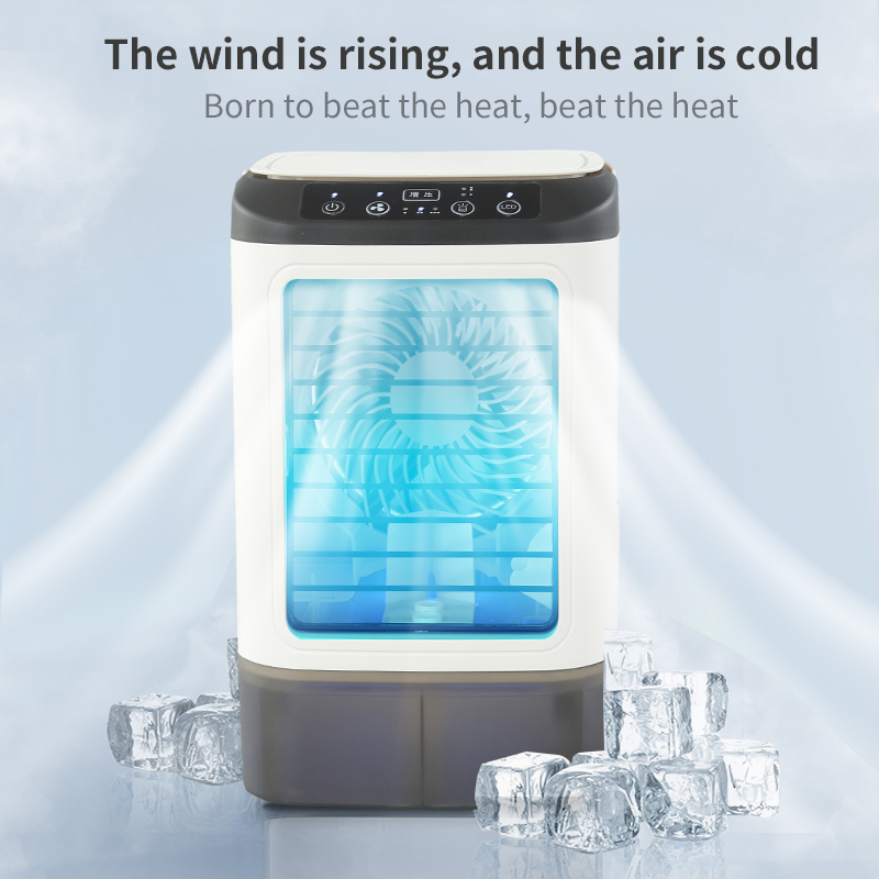 Desk Setup Light - USB Portable Mini Air Conditioner Fan
