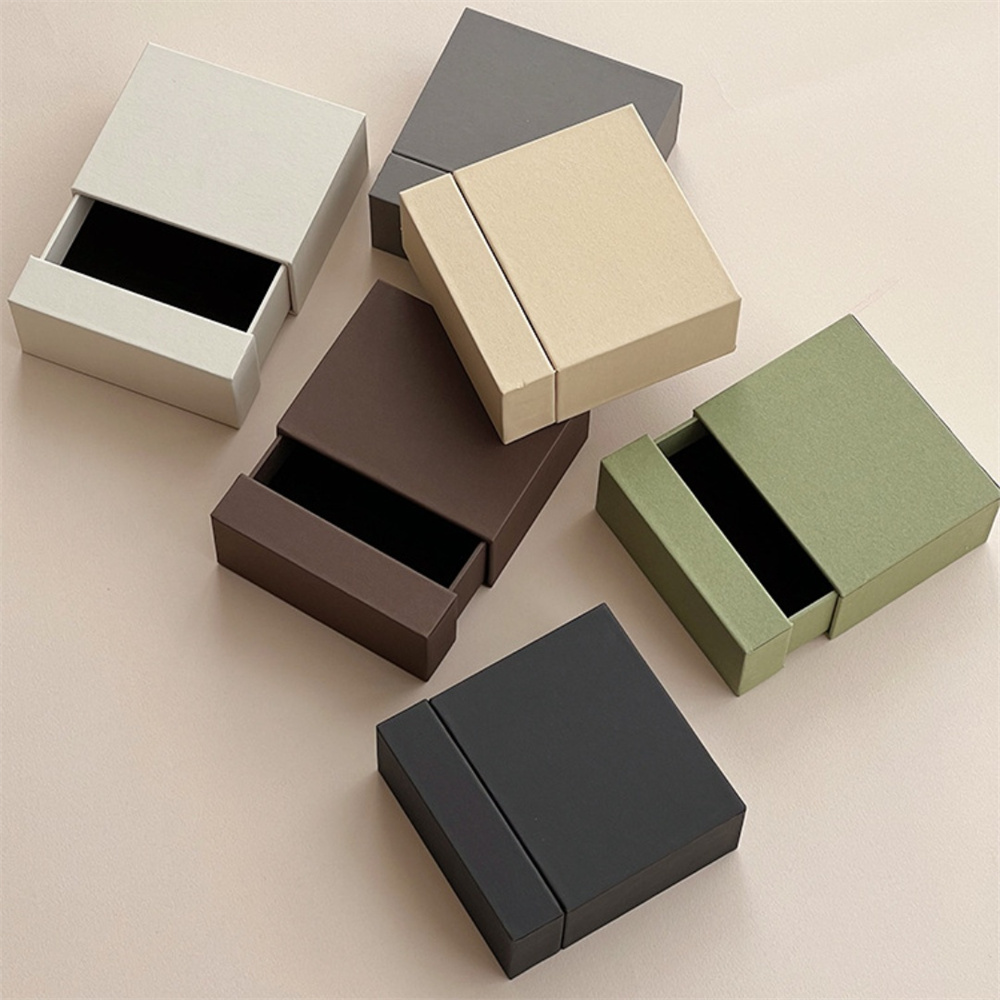 Ring Binder Box - Creative Drawer Jewelry Packaging Box Necklace