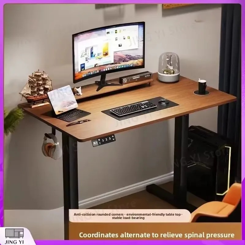 Desk Setup Bedroom - Electric Height Adjustable Standing Desk Solid