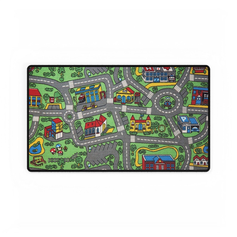 Desk Setup Tech - Magic on The Streets Playmat Mouse