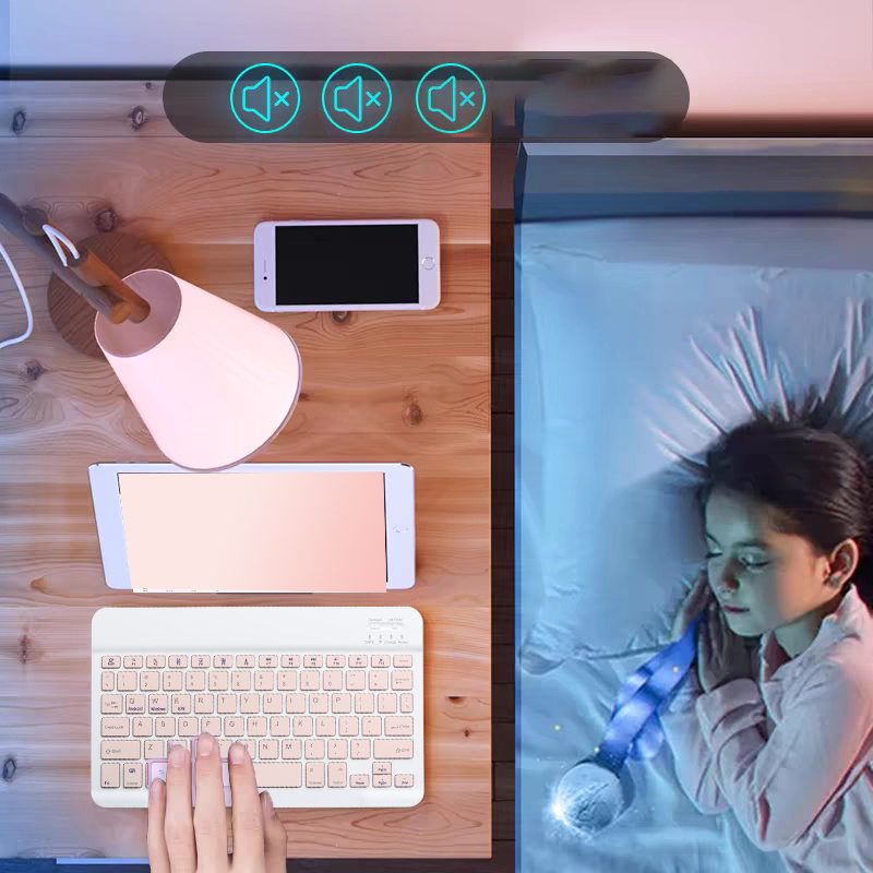 Wireless Keyboard Bluetooth-co - đánh giá và giá Desk Setup Ipad