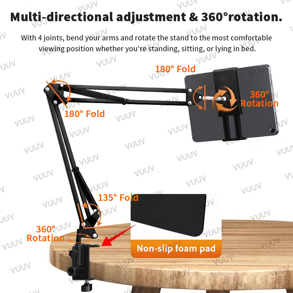 Adjustable Bed Tablet Stand fo - đánh giá và giá Desk Setup Ipad