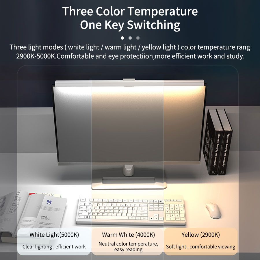 50cm Computer Monitor Light Ba - đánh giá và giá Desk Setup Light