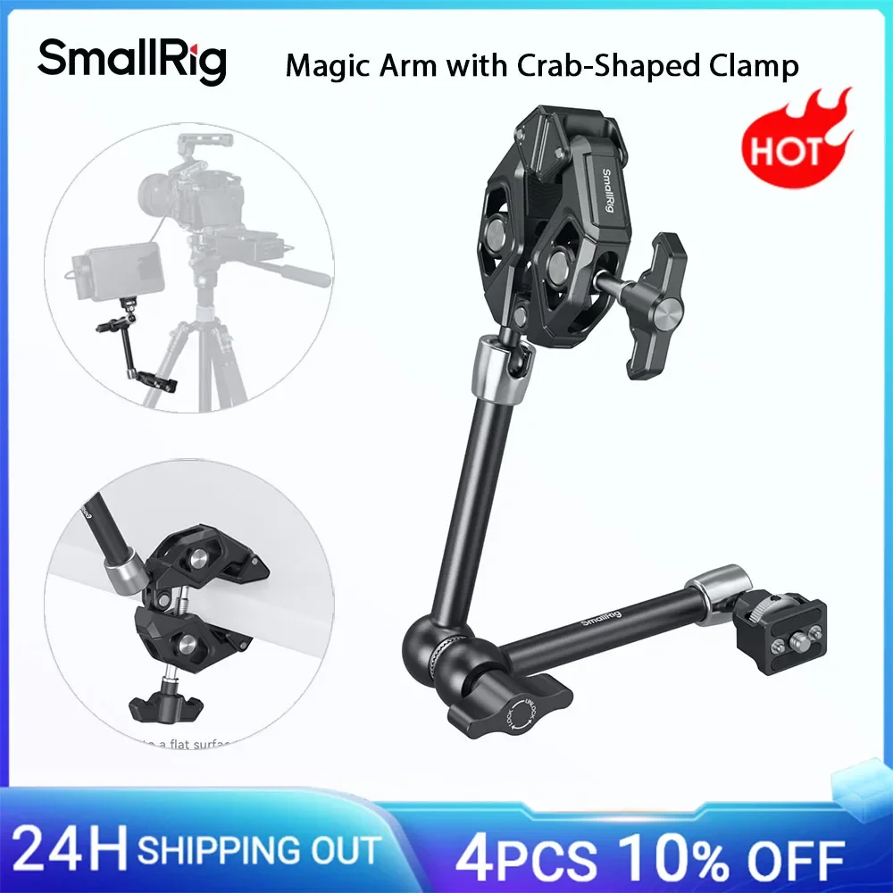 SmallRig Magic Arm with Crab-S - đánh giá và giá Monitor Arm Clamp