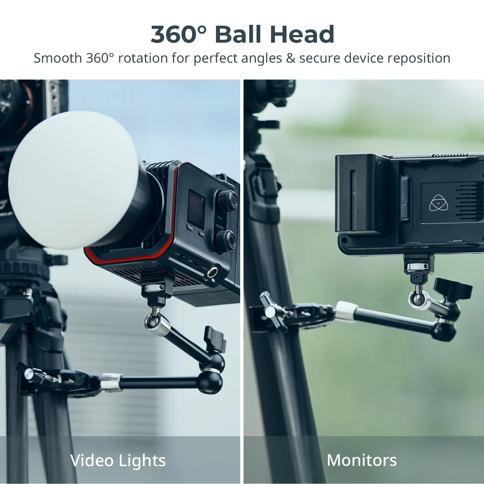 SmallRig Magic Arm with Crab-S - đánh giá và giá Monitor Arm Clamp