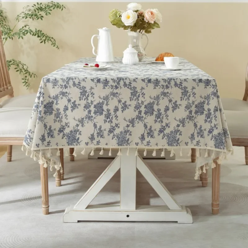 Ins Floral Tablecloths Retro C - đánh giá và giá Desk Setup Background