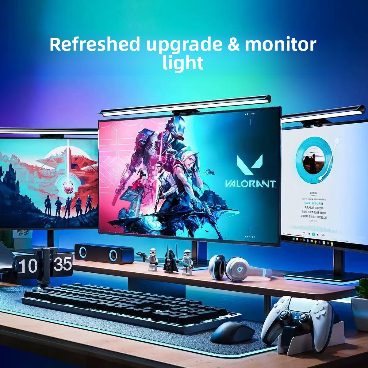 RGB Touch-Control Monitor Ligh - đánh giá và giá Ambient Light Bar Usb