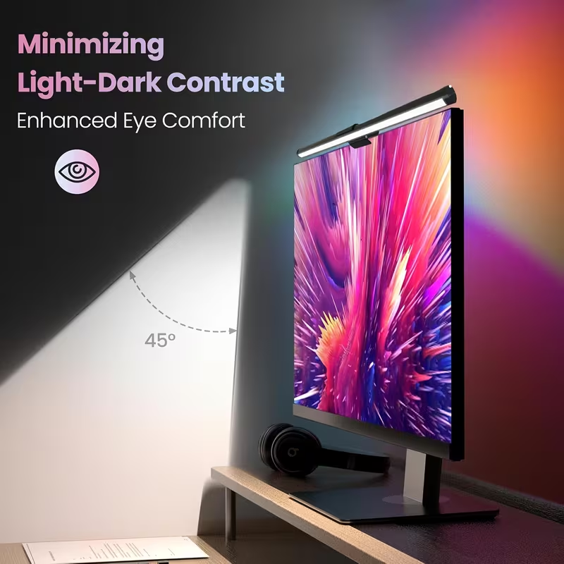 Monitor Light Bar LED Computer - đánh giá và giá Desk Setup Light