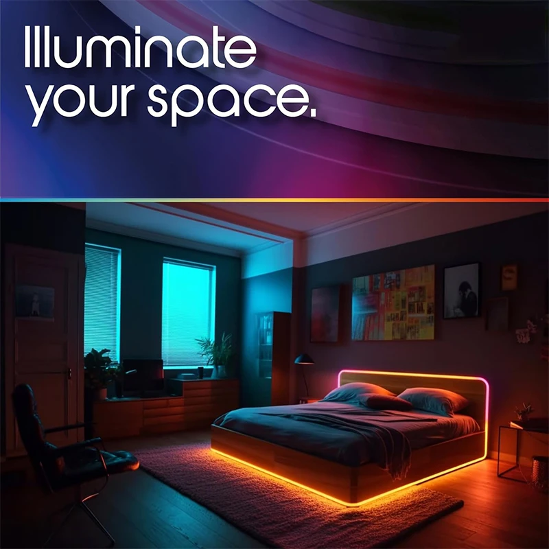 USB Powered RGB LED Strip Ligh - đánh giá và giá Ambient Light Bar Usb