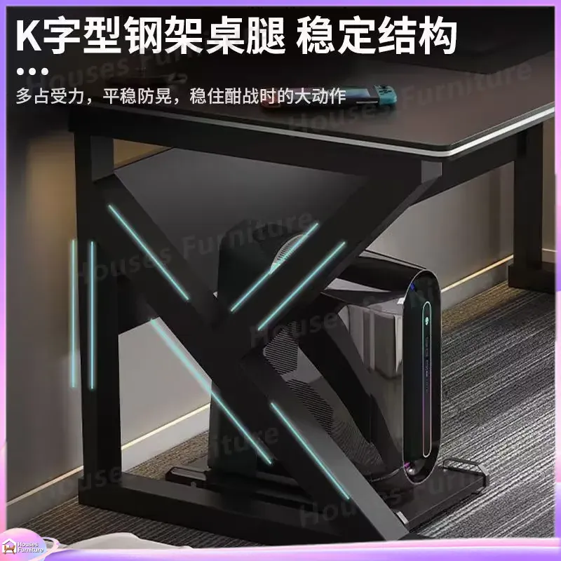 Cafe Metal Gaming Desk Black M - đánh giá và giá Desk Setup Office