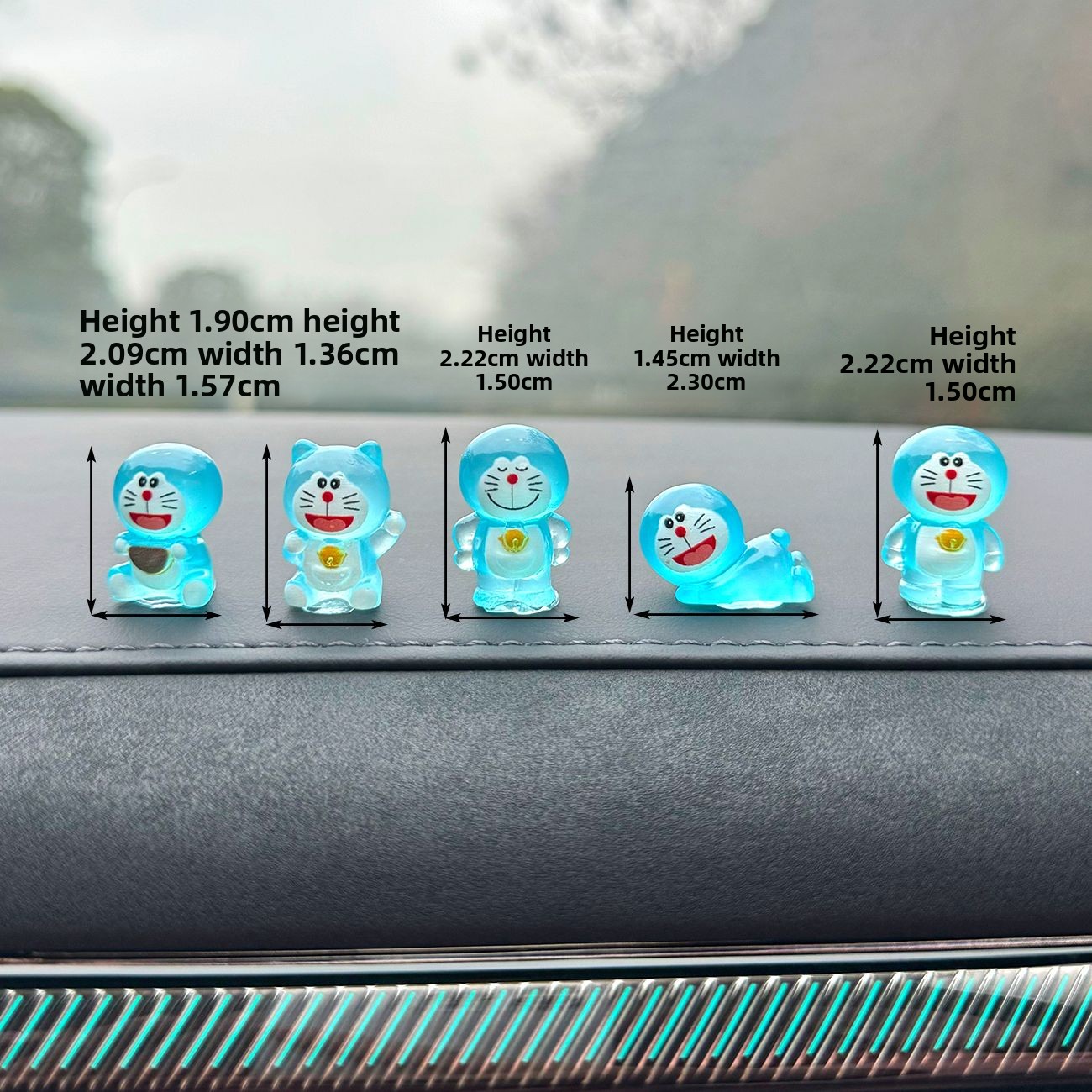Doraemon Glow Desktop Ornament - đánh giá và giá Desk Setup Light
