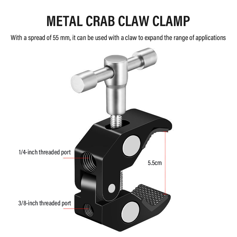 Magic Arm 7/11/20 Inch 360° Ro - đánh giá và giá Monitor Arm Clamp