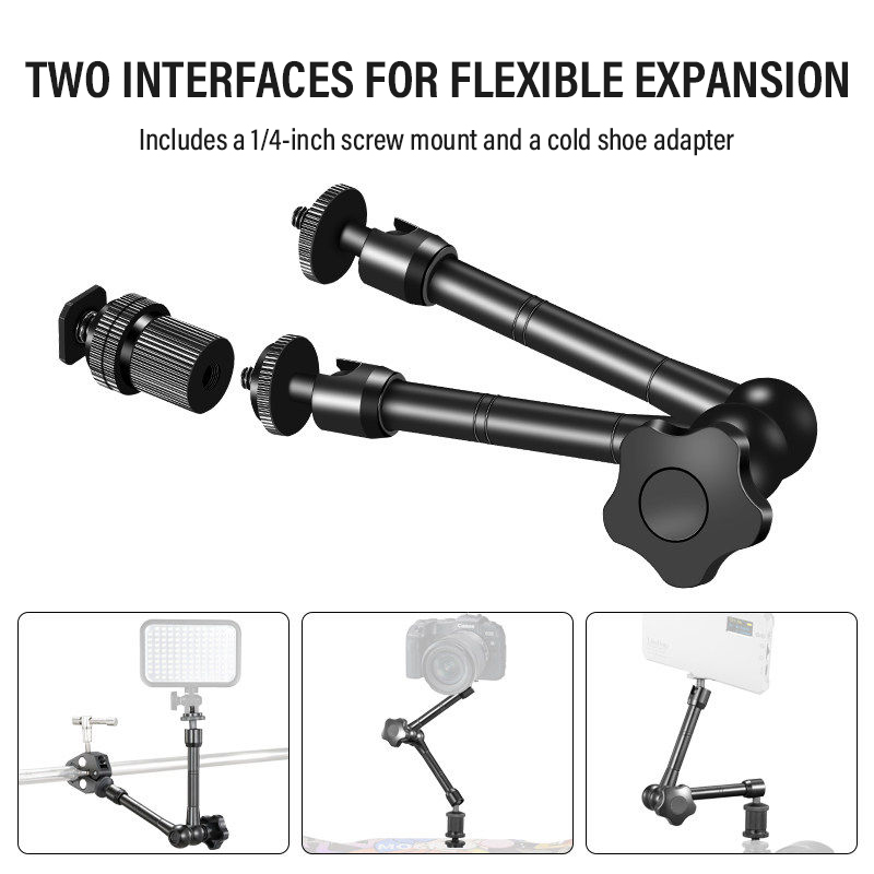Magic Arm 7/11/20 Inch 360° Ro - đánh giá và giá Monitor Arm Clamp