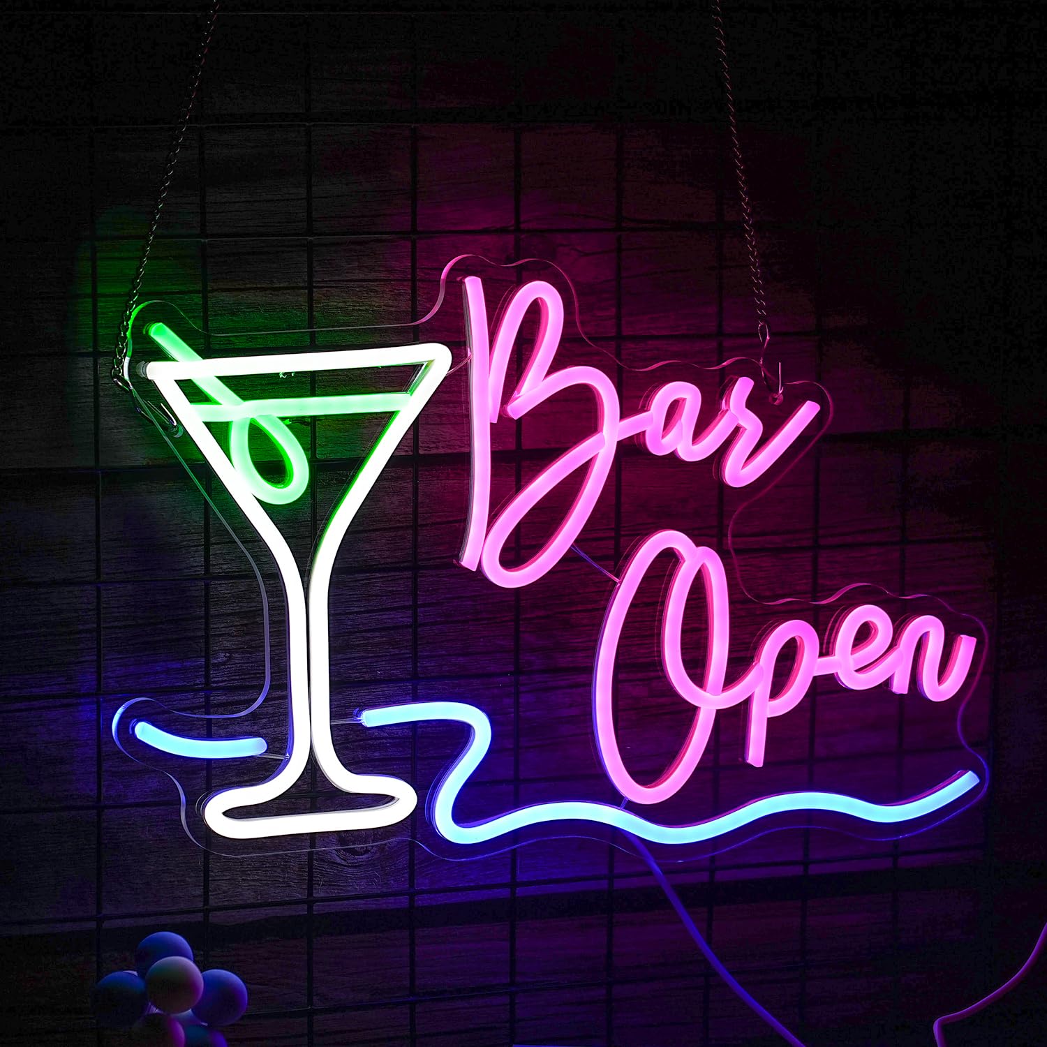 Dimmable LED Neon Bar Sign USB - đánh giá và giá Ambient Light Bar Usb