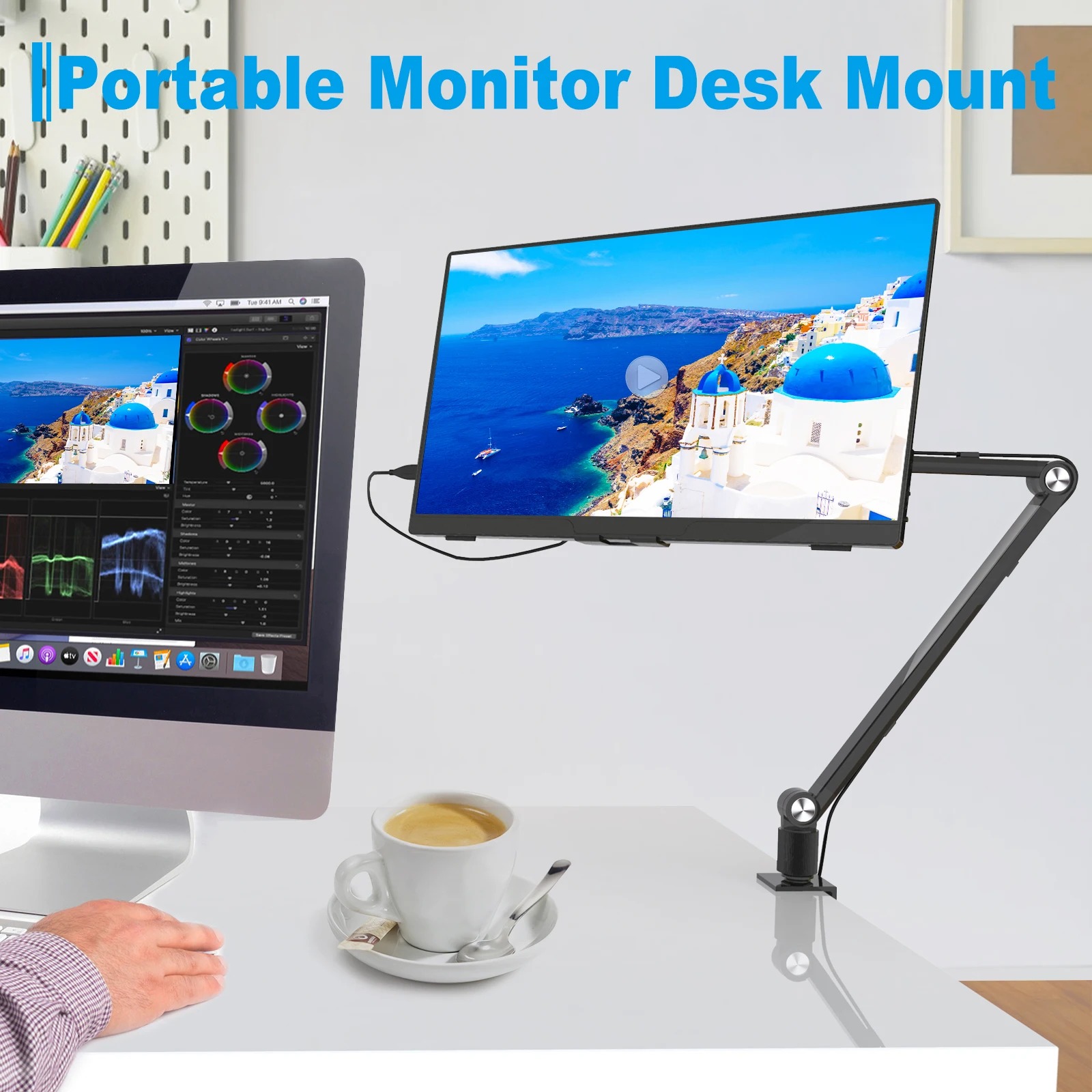 2025 Tablet Stand Holder for I - đánh giá và giá Monitor Arm Clamp