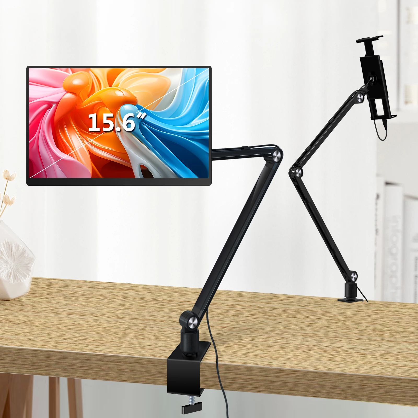 2025 Tablet Stand Holder for I - đánh giá và giá Monitor Arm Clamp