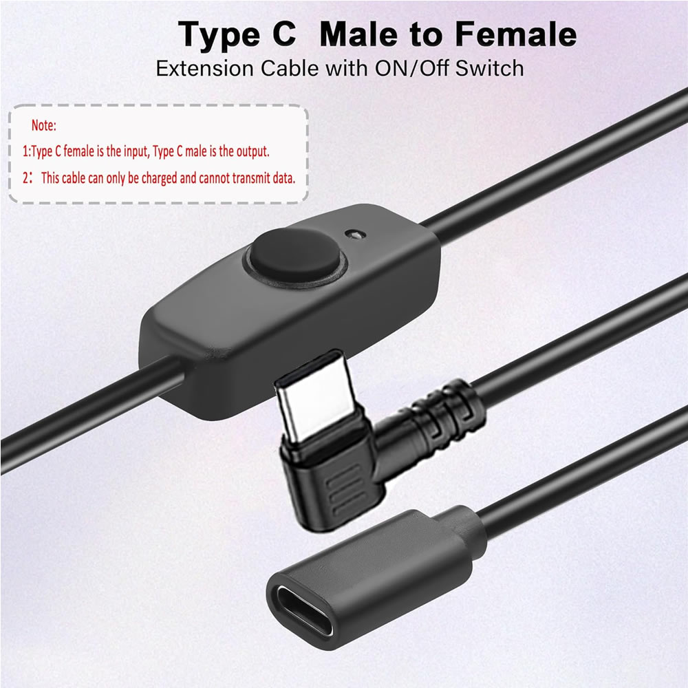 Short USB C Extension Cable wi - đánh giá và giá Desk Setup Led Strip