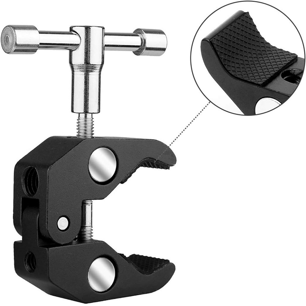 Large Arm Clip Ballhead Clamp  - đánh giá và giá Monitor Arm Clamp