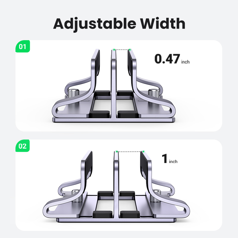 UGREEN Đứng Laptop Chân Đỡ Có  - đánh giá và giá Vertical Laptop Stand