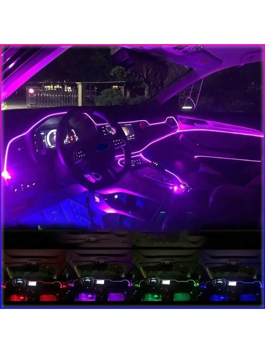 Car Interior Lights, USB Car L - đánh giá và giá Ambient Light Bar Usb