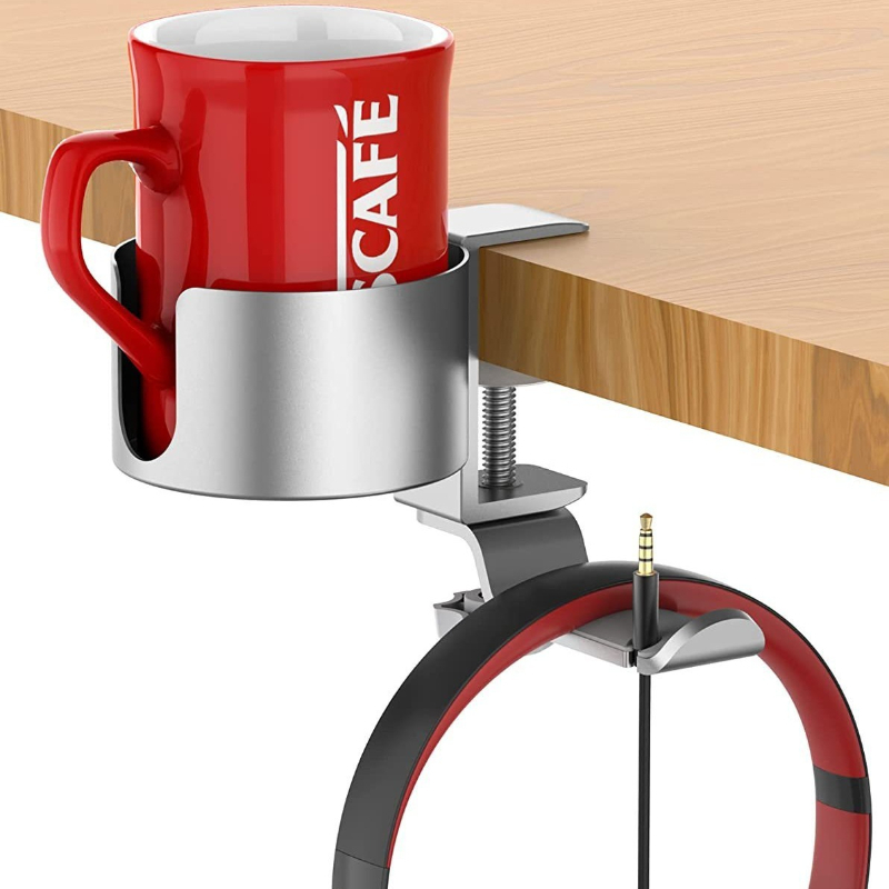 Premium Rotating Cup Holder Al - đánh giá và giá Desk Setup Home Office