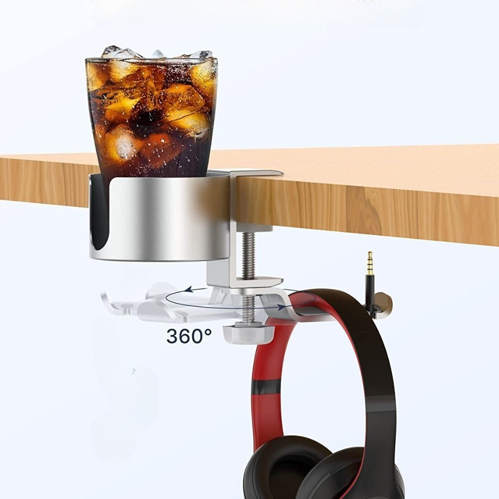 Premium Rotating Cup Holder Al - đánh giá và giá Desk Setup Home Office