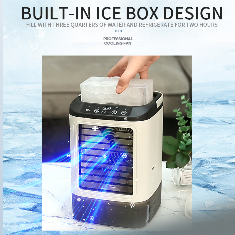 USB Portable Mini Air Conditio - đánh giá và giá Desk Setup Light