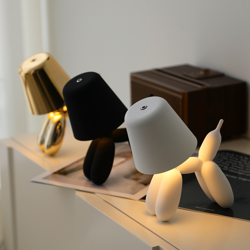 Puppy Table Lamp Robot Balloon - đánh giá và giá Ambient Light Bar Usb