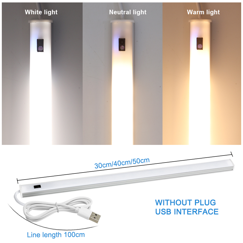 5V USB LED Strip Desk Lamp Han - đánh giá và giá Desk Setup Led Strip