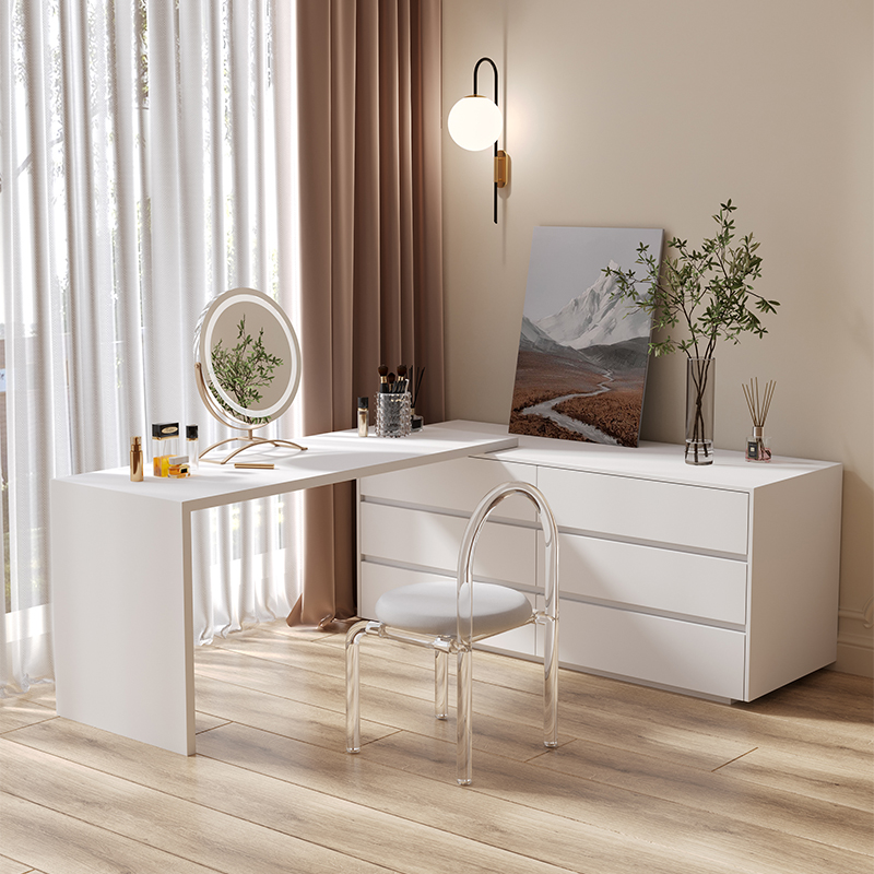 Dresser,Multi-purpose Flat L S - đánh giá và giá Desk Setup Bedroom