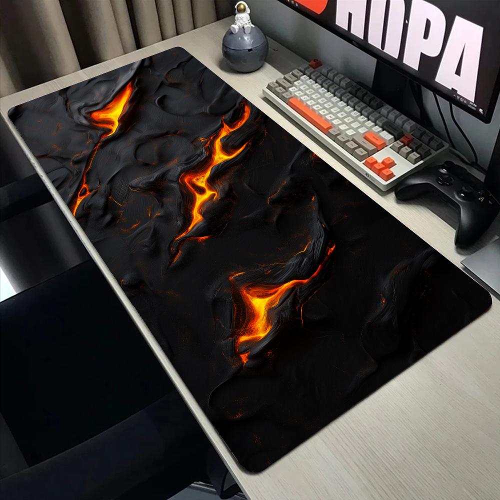 Abstract Fluid Gaming Mouse Pa - đánh giá và giá Desk Setup Office