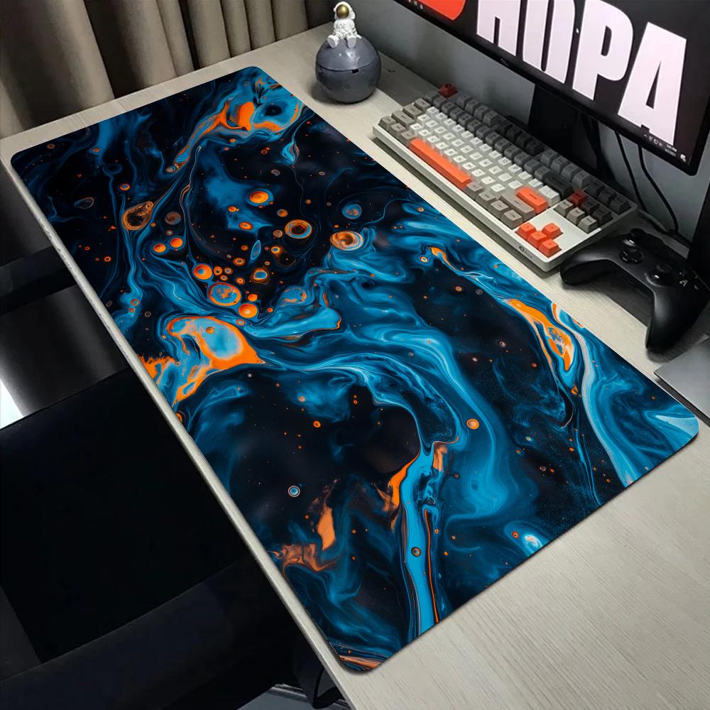 Abstract Fluid Gaming Mouse Pa - đánh giá và giá Desk Setup Office