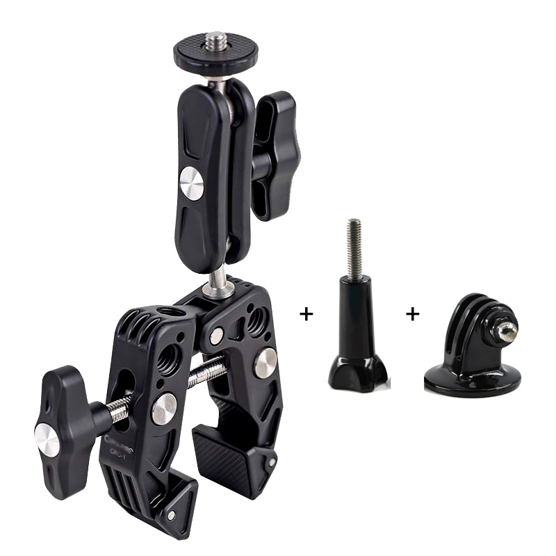 Metal Super Clamp with 360 Bal - đánh giá và giá Monitor Arm Clamp