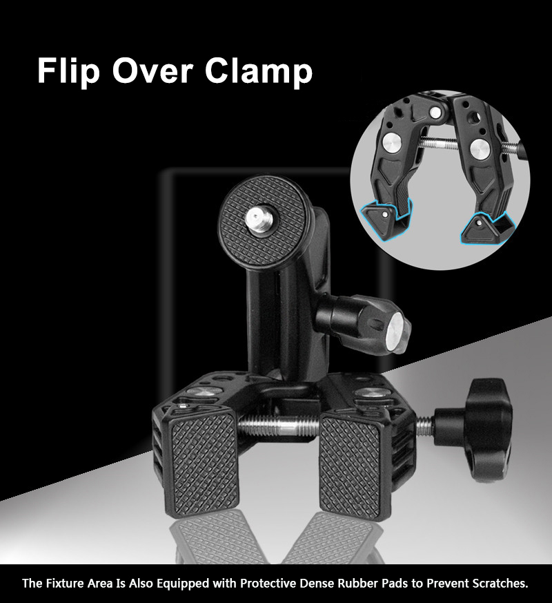 Metal Super Clamp with 360 Bal - đánh giá và giá Monitor Arm Clamp