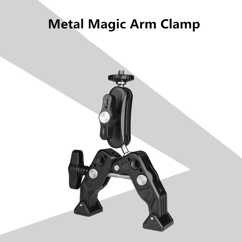 Metal Super Clamp with 360 Bal - đánh giá và giá Monitor Arm Clamp