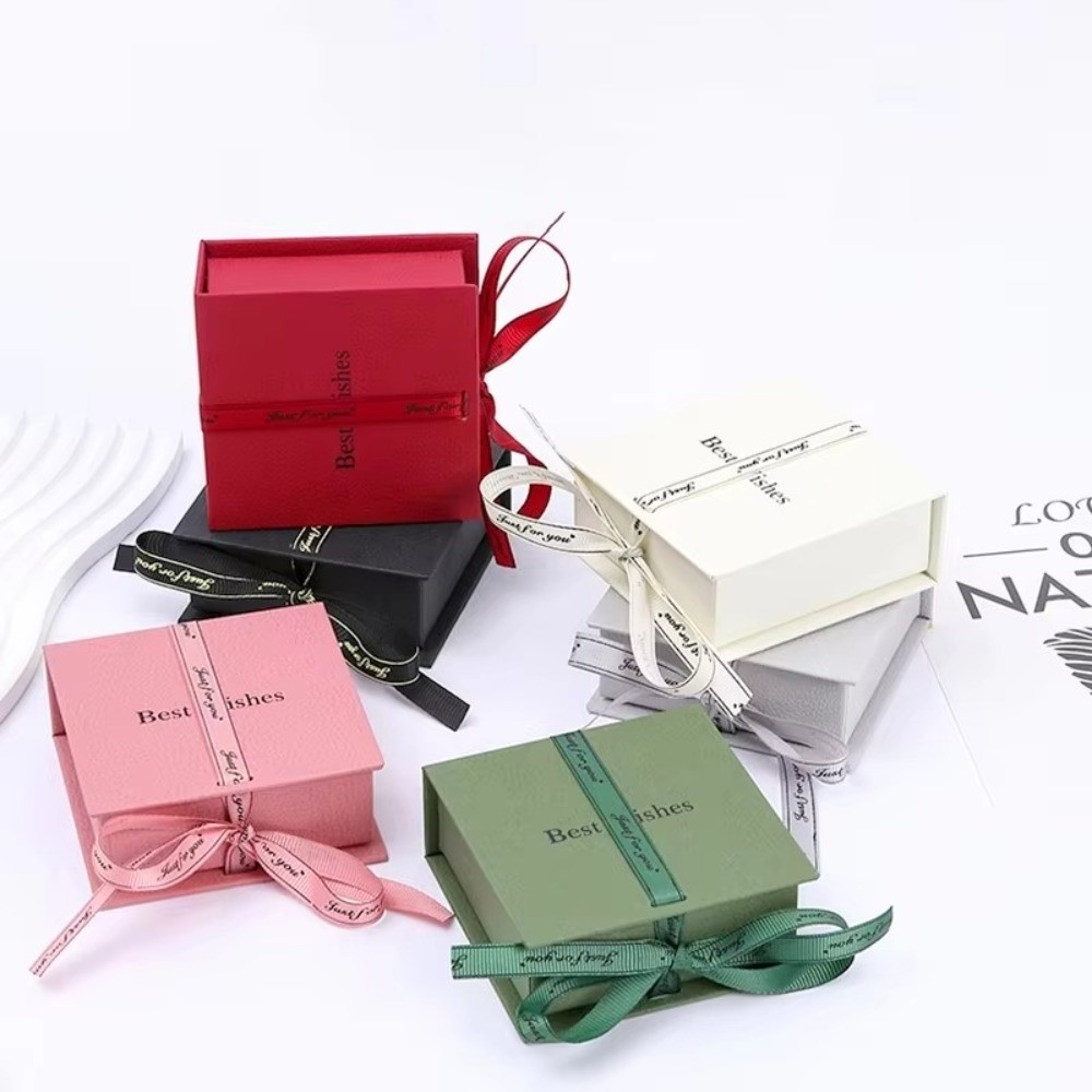 Portable Paper Bowknot Ribbon  - đánh giá và giá Ring Binder Box