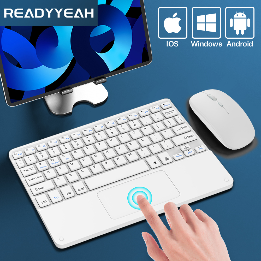 Touchpad Wireless Keyboard and - đánh giá và giá Desk Setup Ipad
