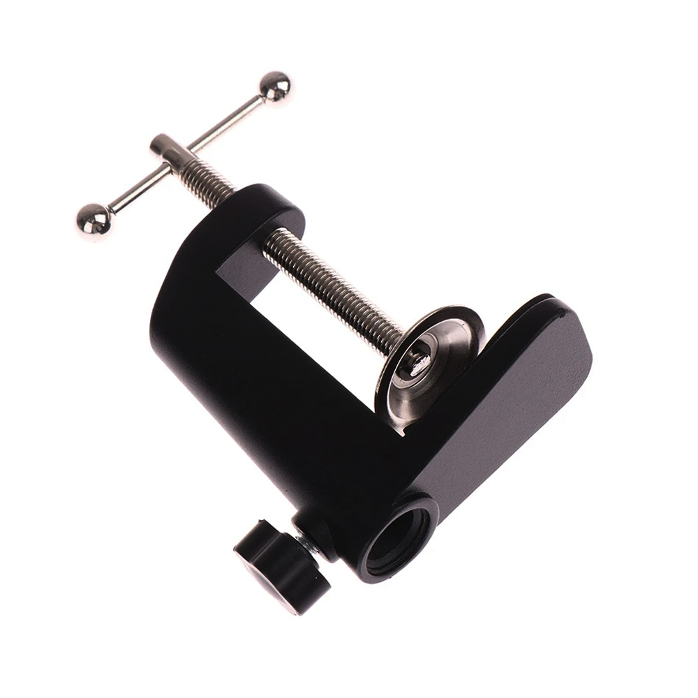 C-Shaped Clip Desk Table Mount - đánh giá và giá Monitor Arm Clamp