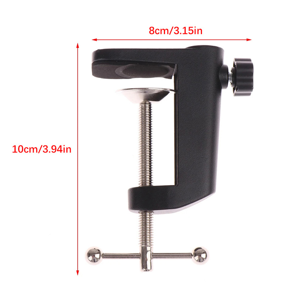 C-Shaped Clip Desk Table Mount - đánh giá và giá Monitor Arm Clamp