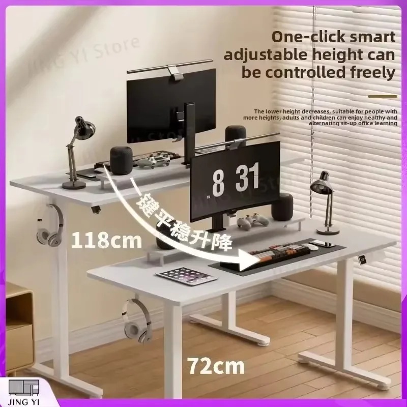 Electric Height Adjustable Sta - đánh giá và giá Desk Setup Bedroom