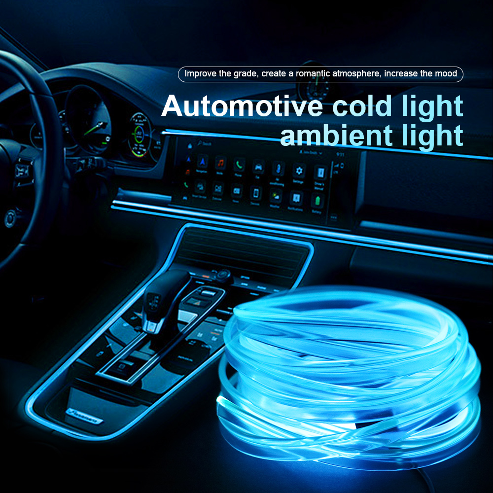 1/2/3/4/5M Car Interior Light  - đánh giá và giá Ambient Light Bar Usb
