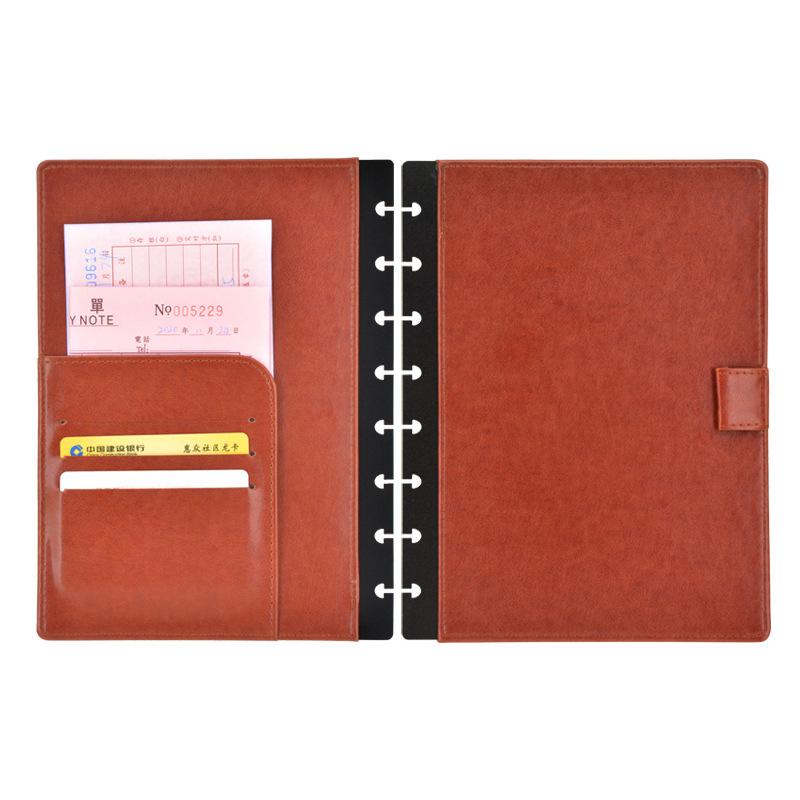 Rời Lá Bao Da Nấm Lỗ Sổ Notebo - đánh giá và giá Ring Binder Box