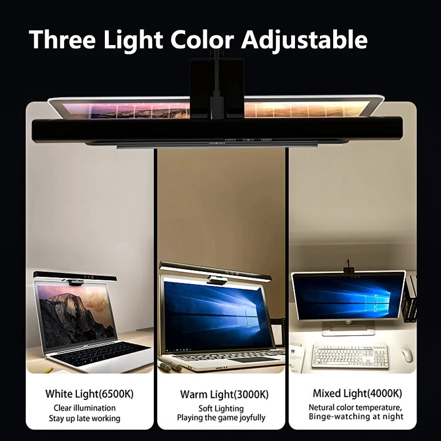 33cm 50cm LED Monitor Light Re - đánh giá và giá Desk Setup Tech