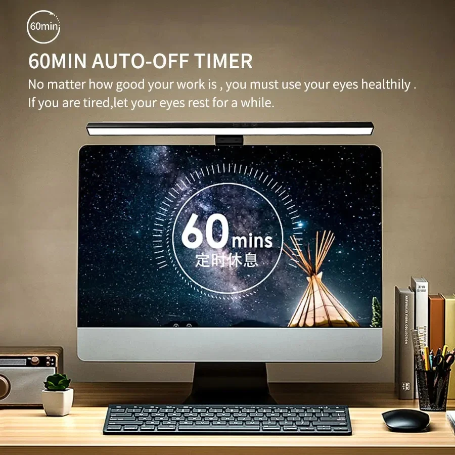 33cm 50cm LED Monitor Light Re - đánh giá và giá Desk Setup Tech