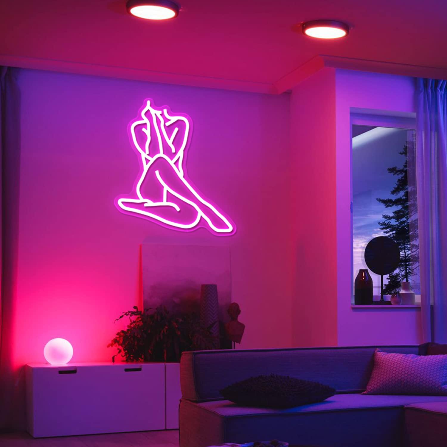 Lady Neon Sign USB Dimmable LE - đánh giá và giá Ambient Light Bar Usb