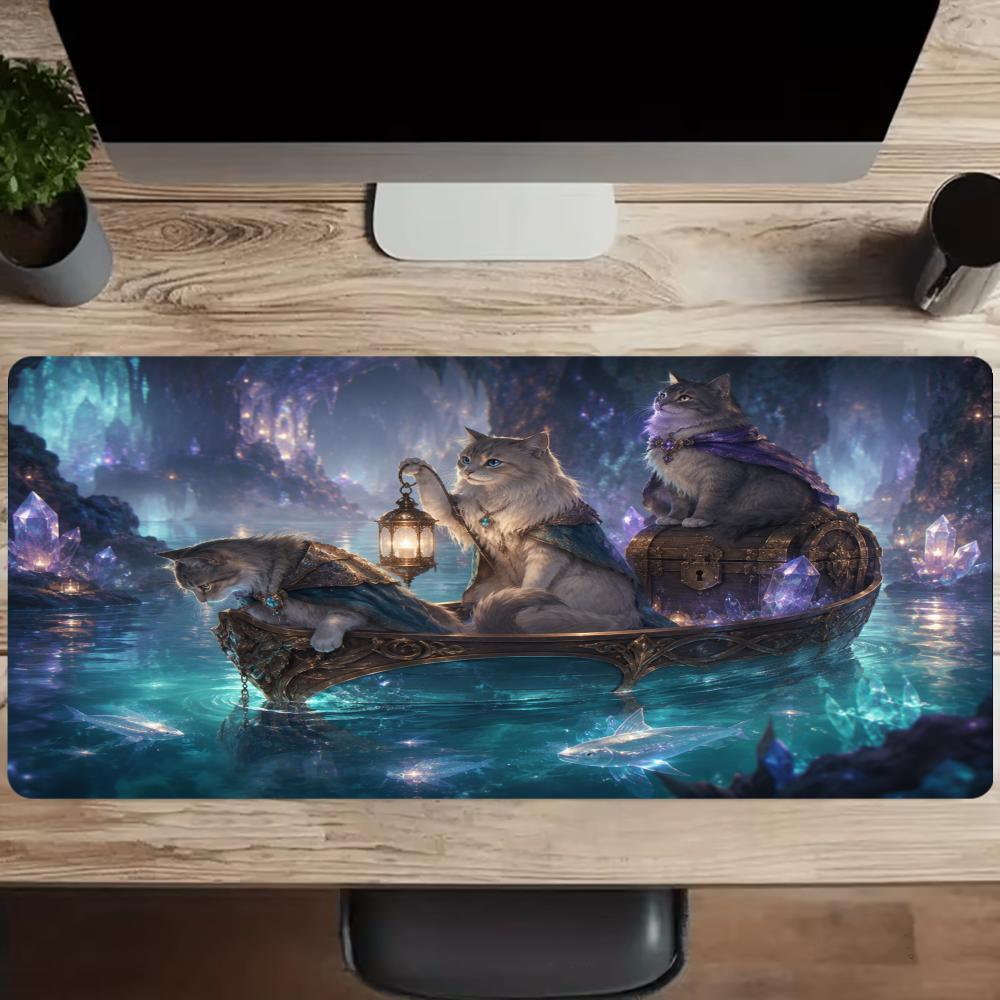 Cats Mouse Pad Anti-slip Desk  - đánh giá và giá Desk Setup Bedroom