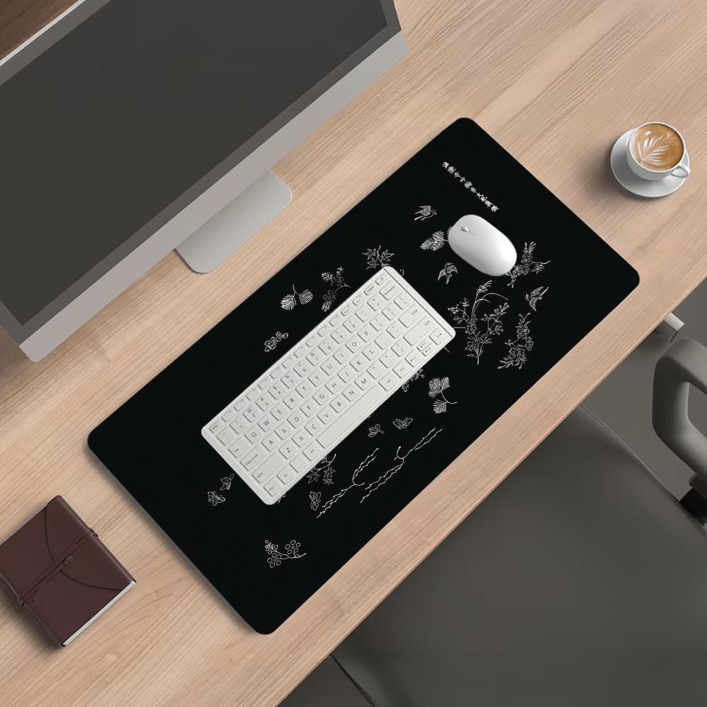 Plant Bird Mousepad Speed Offi - đánh giá và giá Desk Setup Office