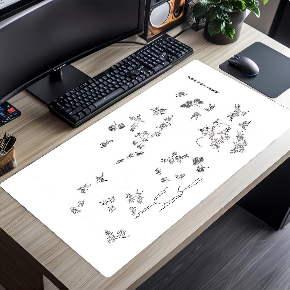 Plant Bird Mousepad Speed Offi - đánh giá và giá Desk Setup Office