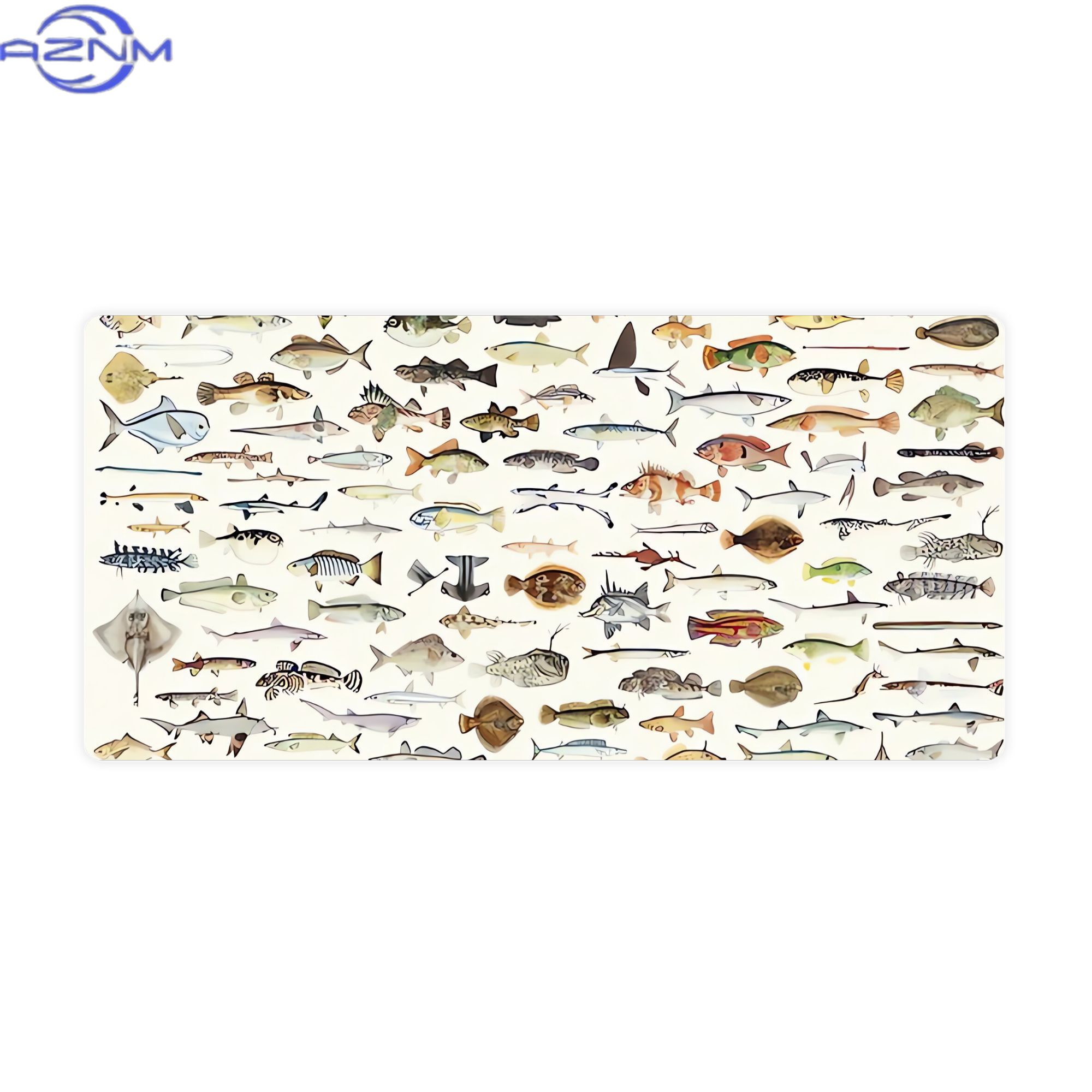 Fish Desk Mat for Mood Lightin - đánh giá và giá Desk Setup Bedroom